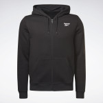 Reebok Identity Fleece Zip-Up Hooded Jacket - SVÖRT